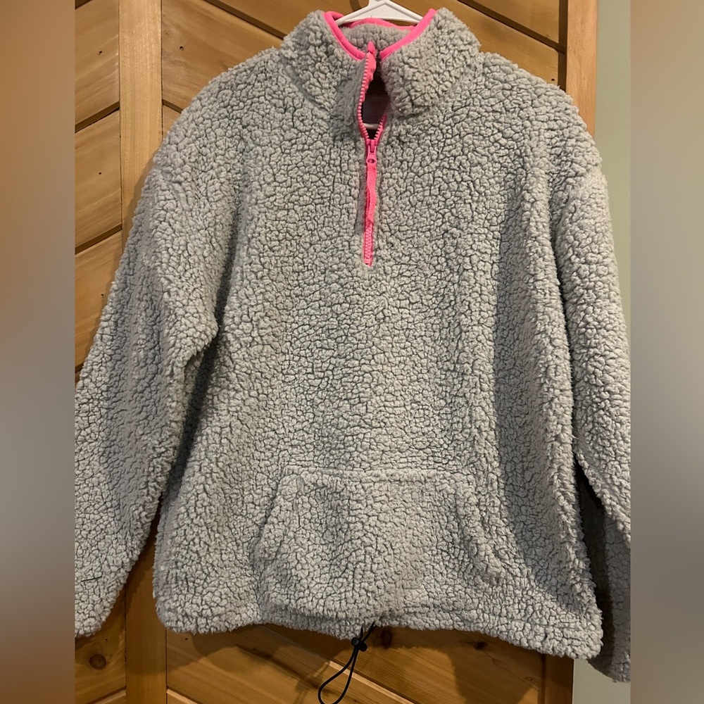 Fleece sweater. Like new without tags